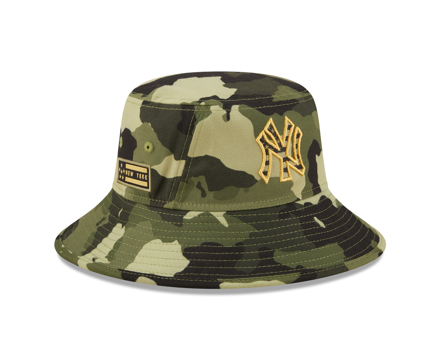 New York Yankees New Era Armed Forces Bucket Hat