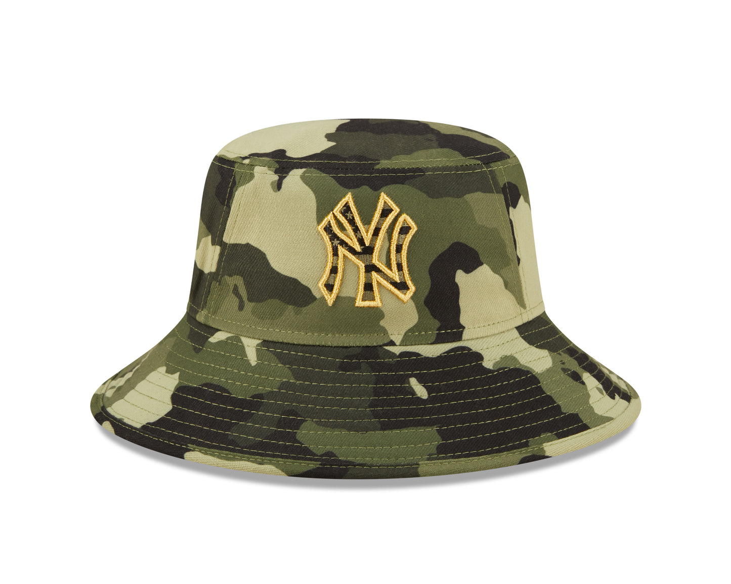 New York Yankees New Era Armed Forces Bucket Hat