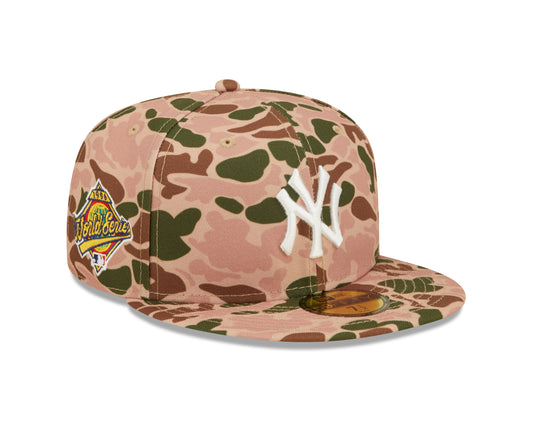 New York Yankees Duck Camo World Series 1996 Side Patch 59fifty Fitted Hat