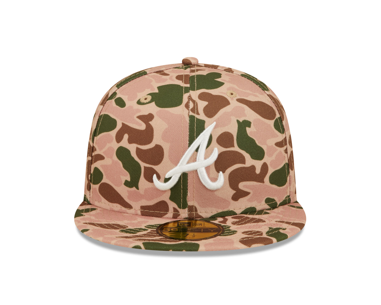 Atlanta Braves Duck Camo World Series 1995 Side Patch 59fifty Fitted Hat