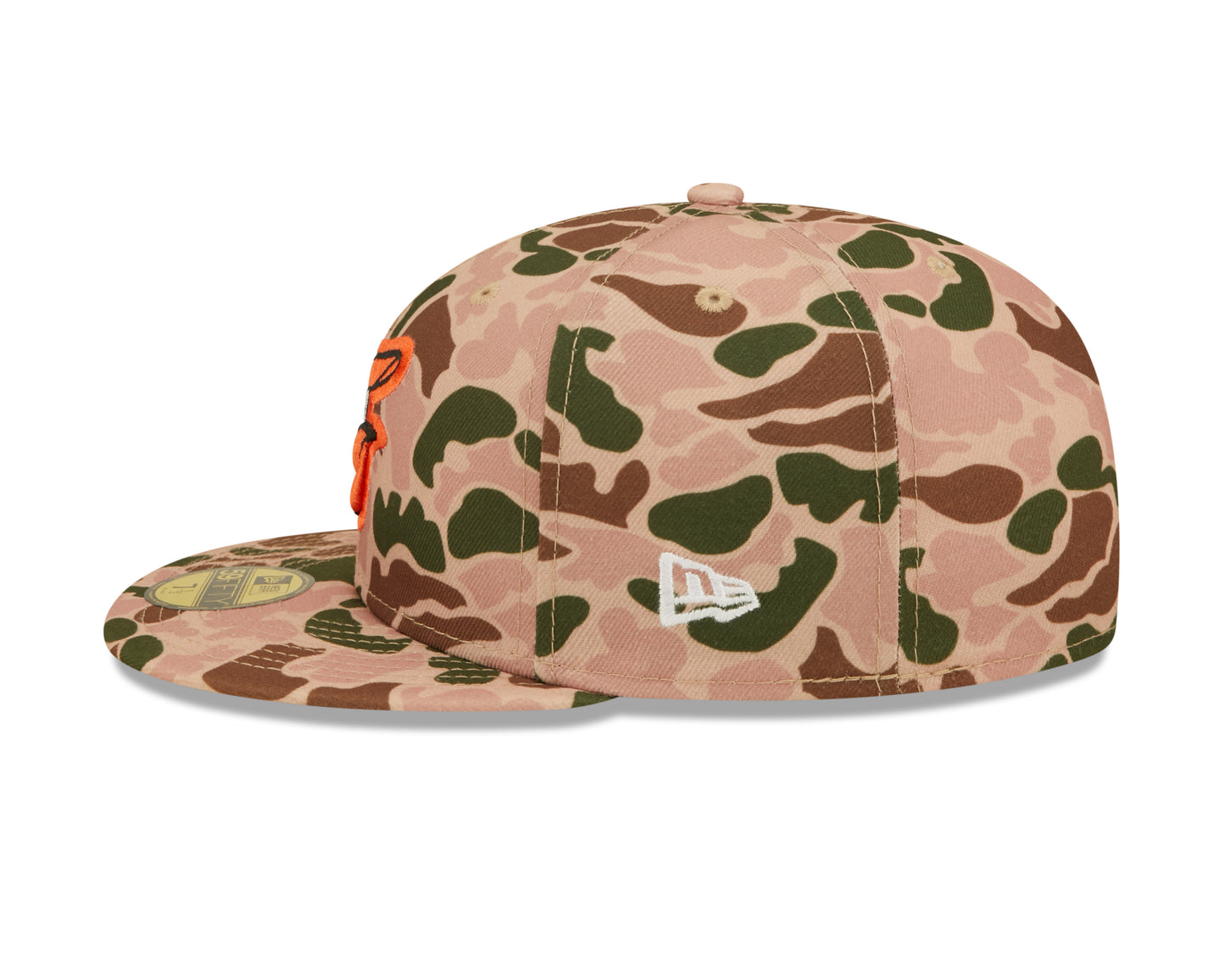 Baltimore Orioles Duck Camo World Series 1983 Side Patch 59fifty Fitted Hat