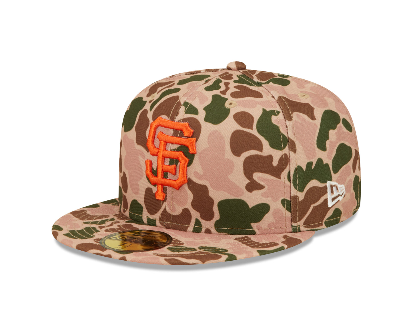 San Francisco Giants Duck Camo World Series 2010 Side Patch 59fifty Fitted Hat