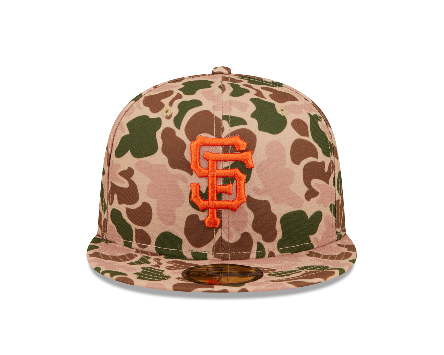 San Francisco Giants Duck Camo World Series 2010 Side Patch 59fifty Fitted Hat