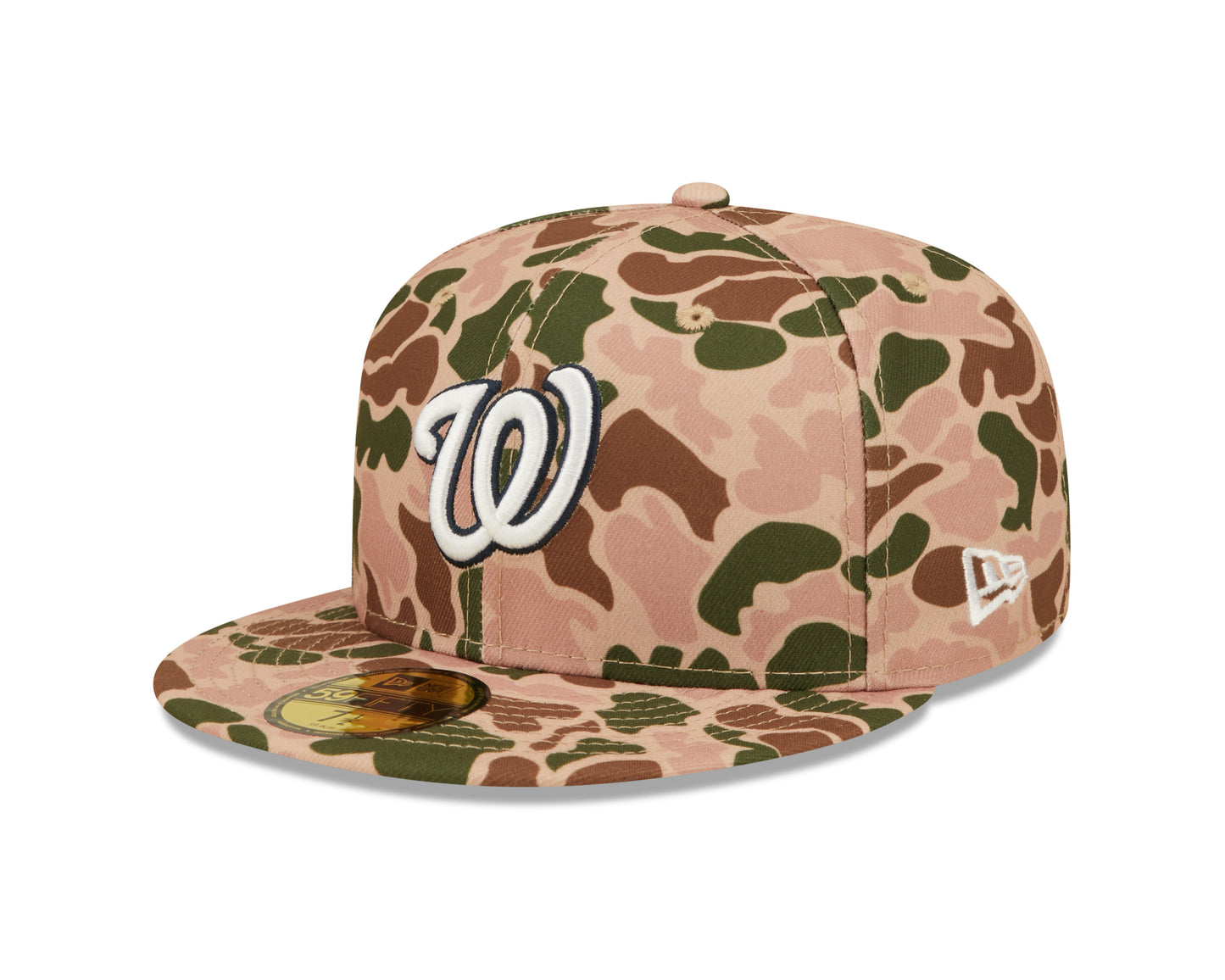Washington Nationals Duck Camo World Series 2019 Side Patch 59fifty Fitted Hat