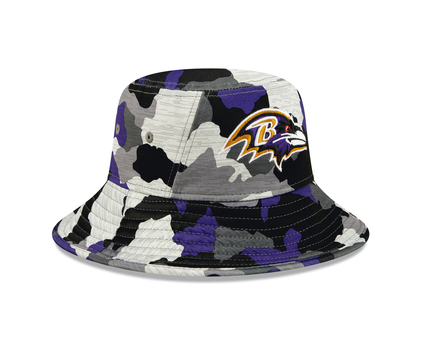 Baltimore Ravens New Era Training Camp Official Bucket Hat - Camo