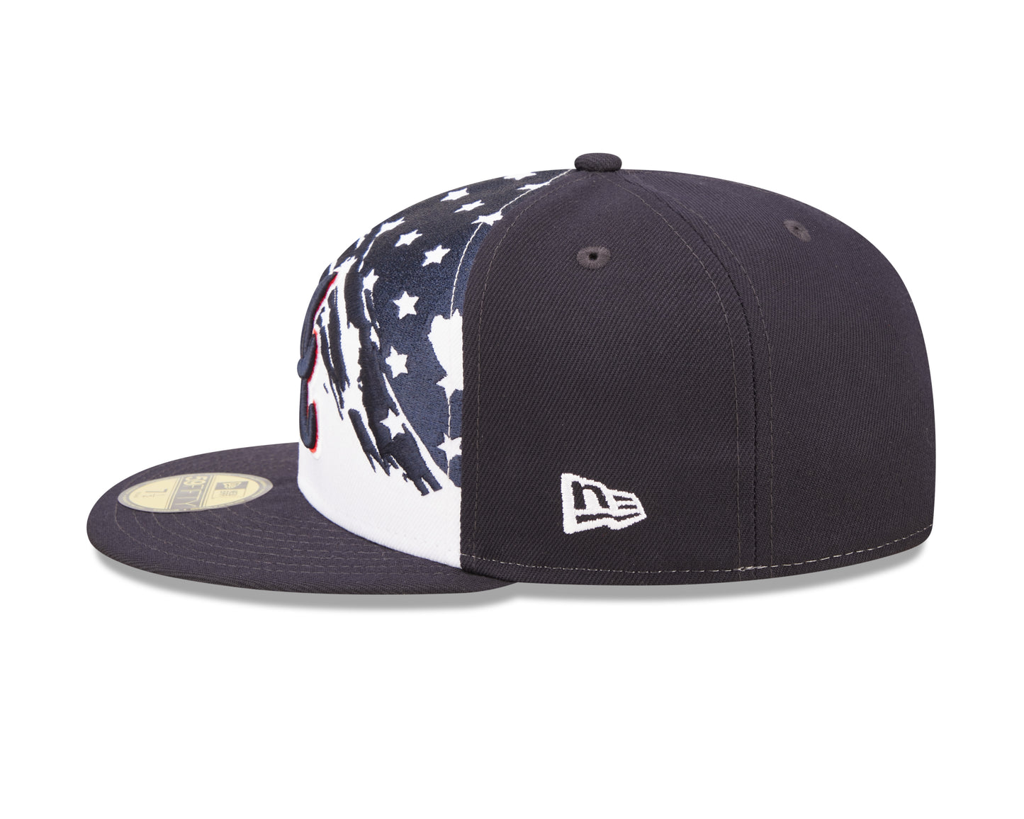 Atlanta Braves Stars and Stripes July 4th 59fifty Fitted Hats