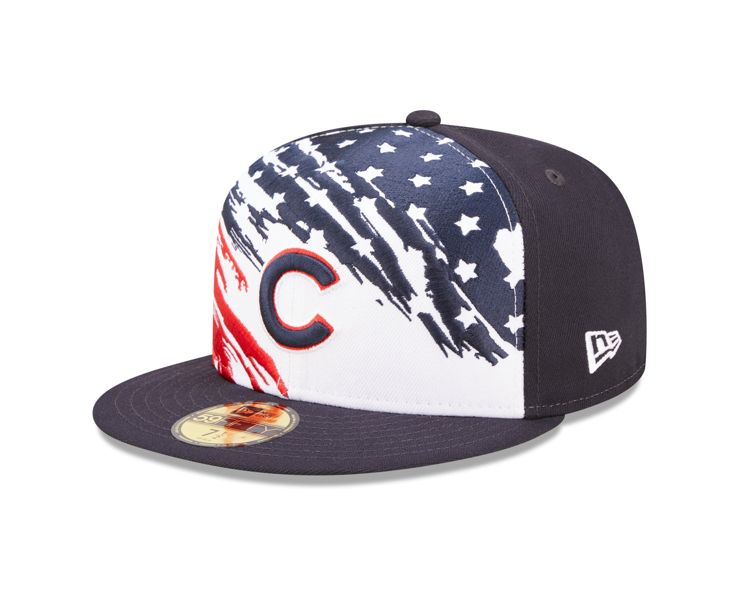 Chicago Cubs Stars and Stripes July 4th 59fifty Fitted Hats