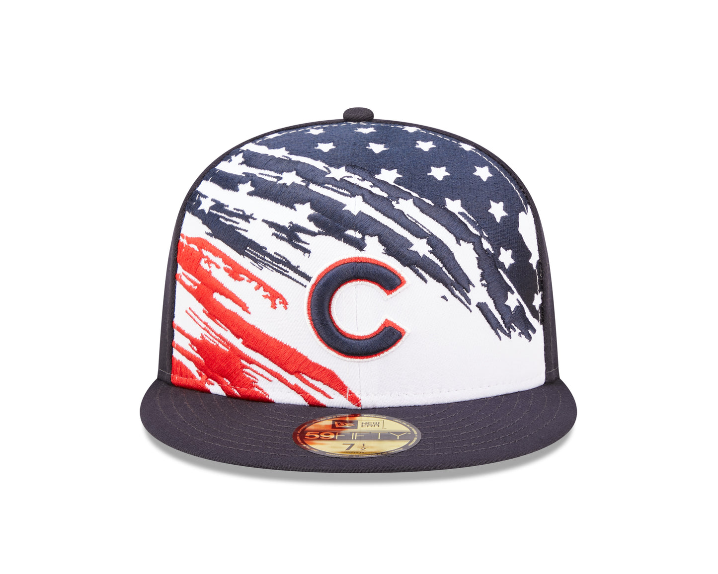 Chicago Cubs Stars and Stripes July 4th 59fifty Fitted Hats
