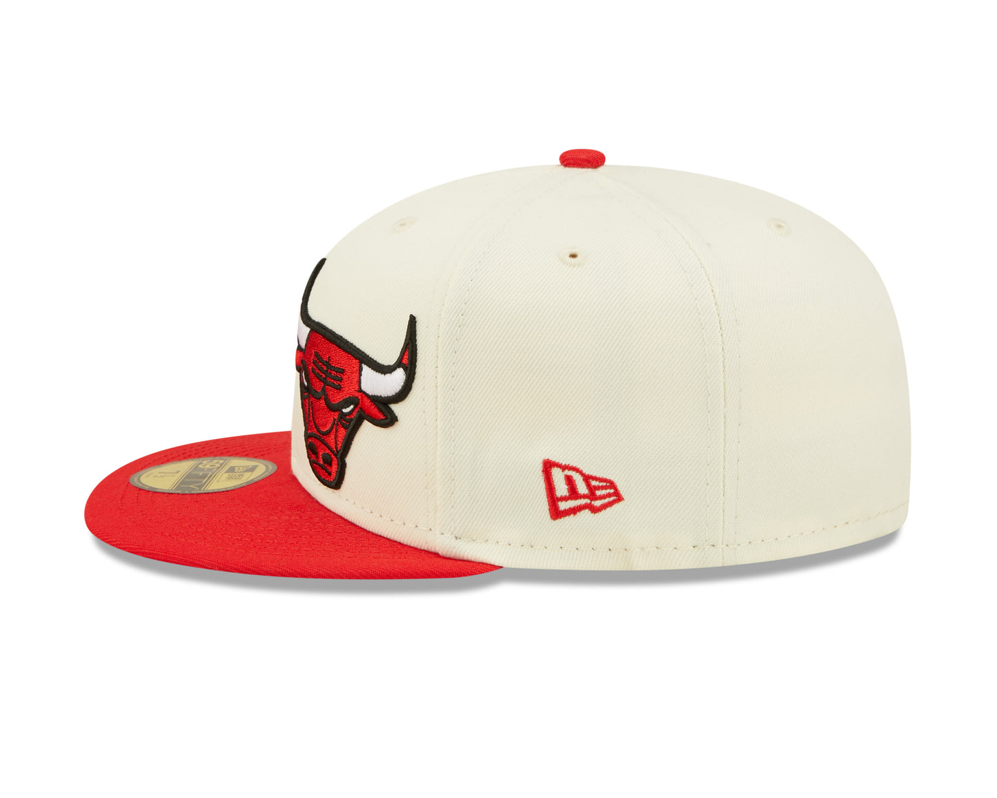 Chicago Bulls New Era NBA On Stage Draft 59fifty Fitted Hat- Cream