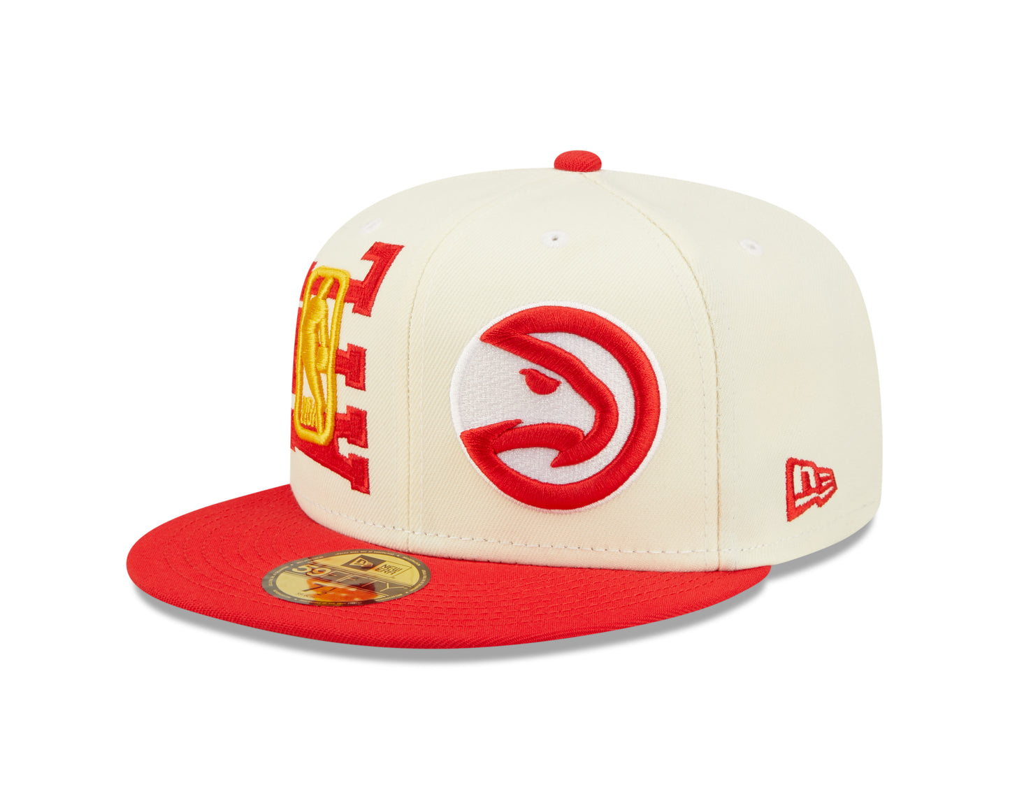 Atlanta Hawks New Era  NBA On Stage Draft 59fifty Fitted Hat- Cream