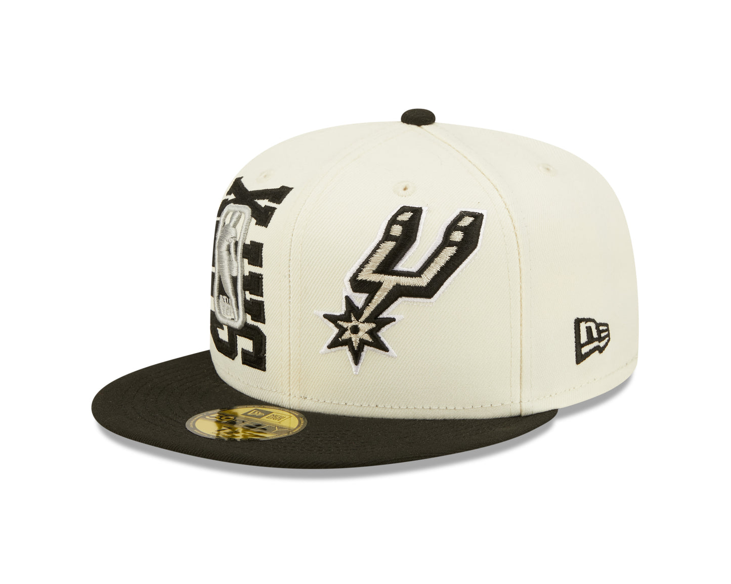 San Antonio Spurs New Era  NBA On Stage Draft 59fifty Fitted Hat- Cream