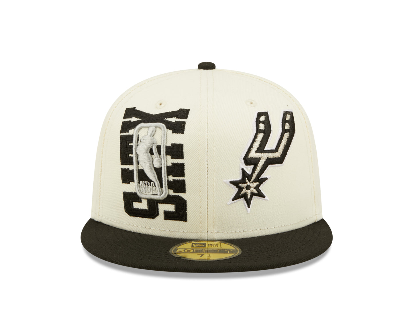 San Antonio Spurs New Era  NBA On Stage Draft 59fifty Fitted Hat- Cream