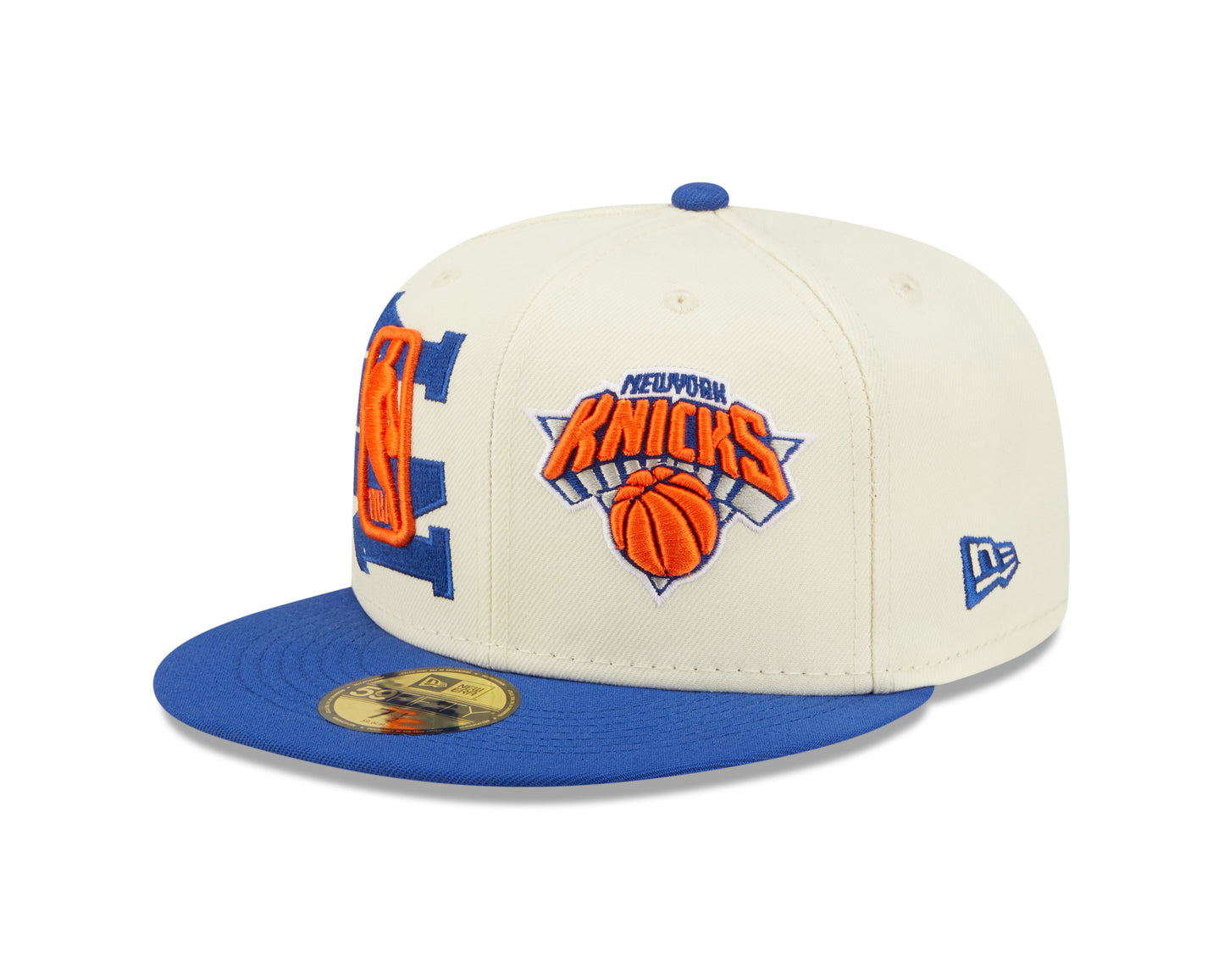 New York Knicks New Era  NBA On Stage Draft 59fifty Fitted Hat- Cream