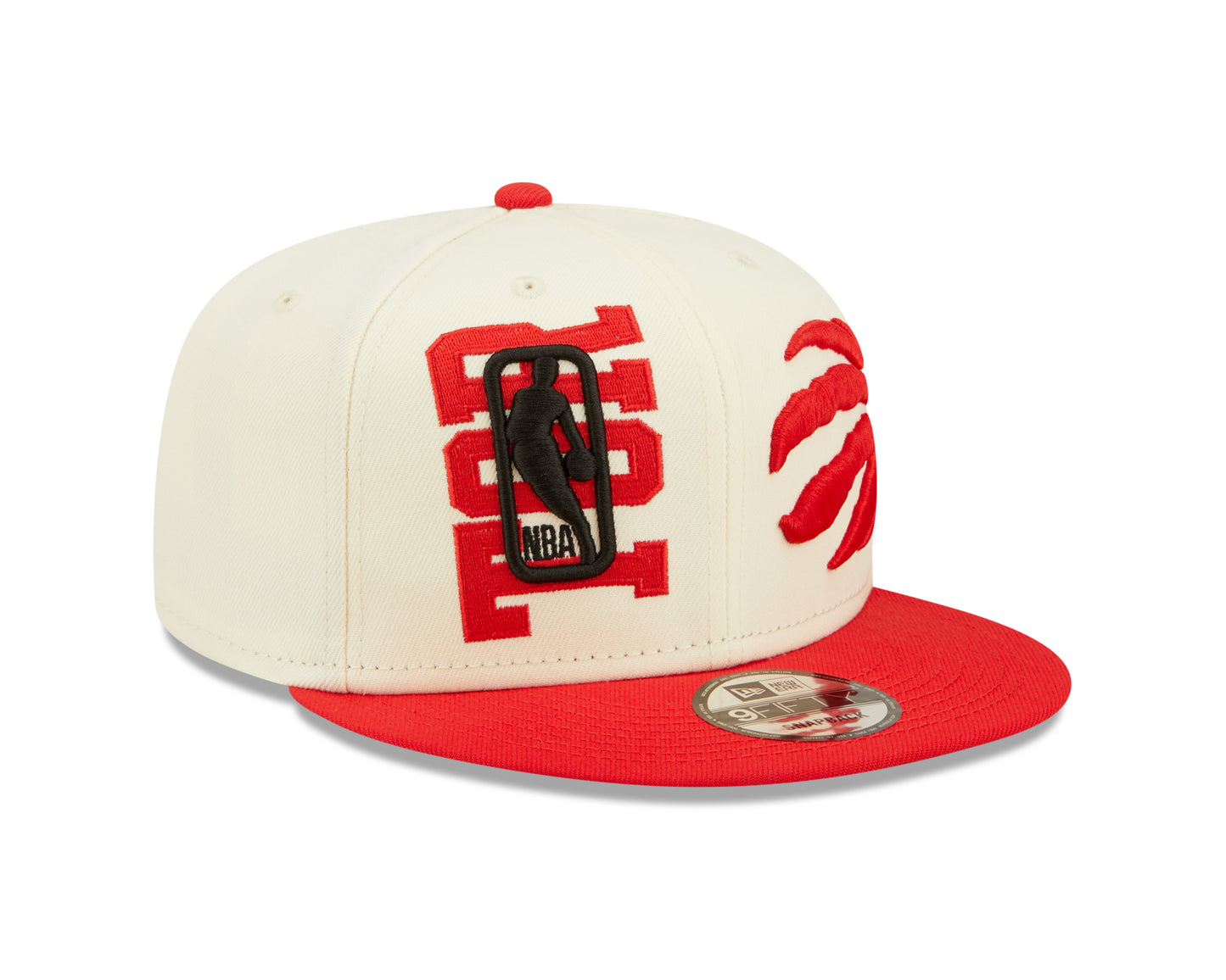 Toronto Raptors New Era  NBA On Stage Draft 9fifty Snapback Hat- Cream