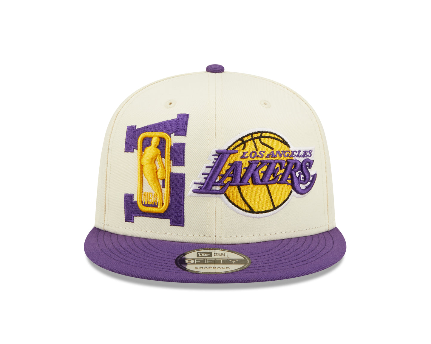 Los Angeles Lakers New Era NBA On Stage Draft 9fifty Snapback Hat- Cream