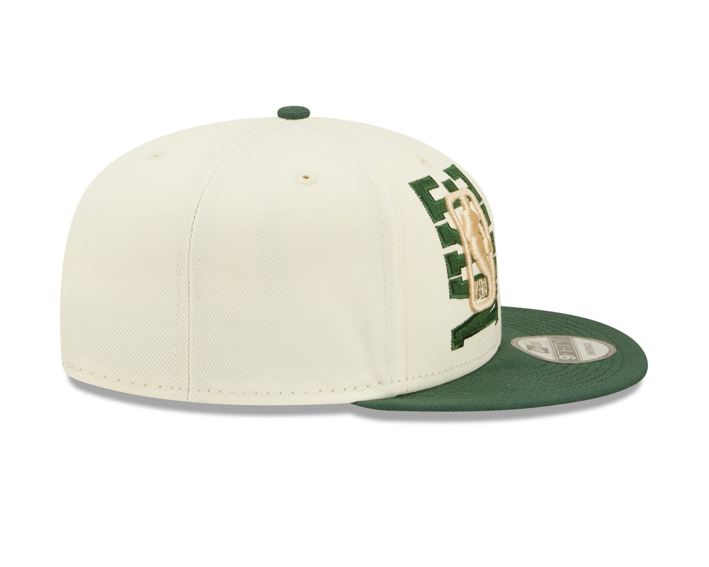 Milwaukee Bucks New Era  NBA On Stage Draft 9fifty Snapback Hat- Cream