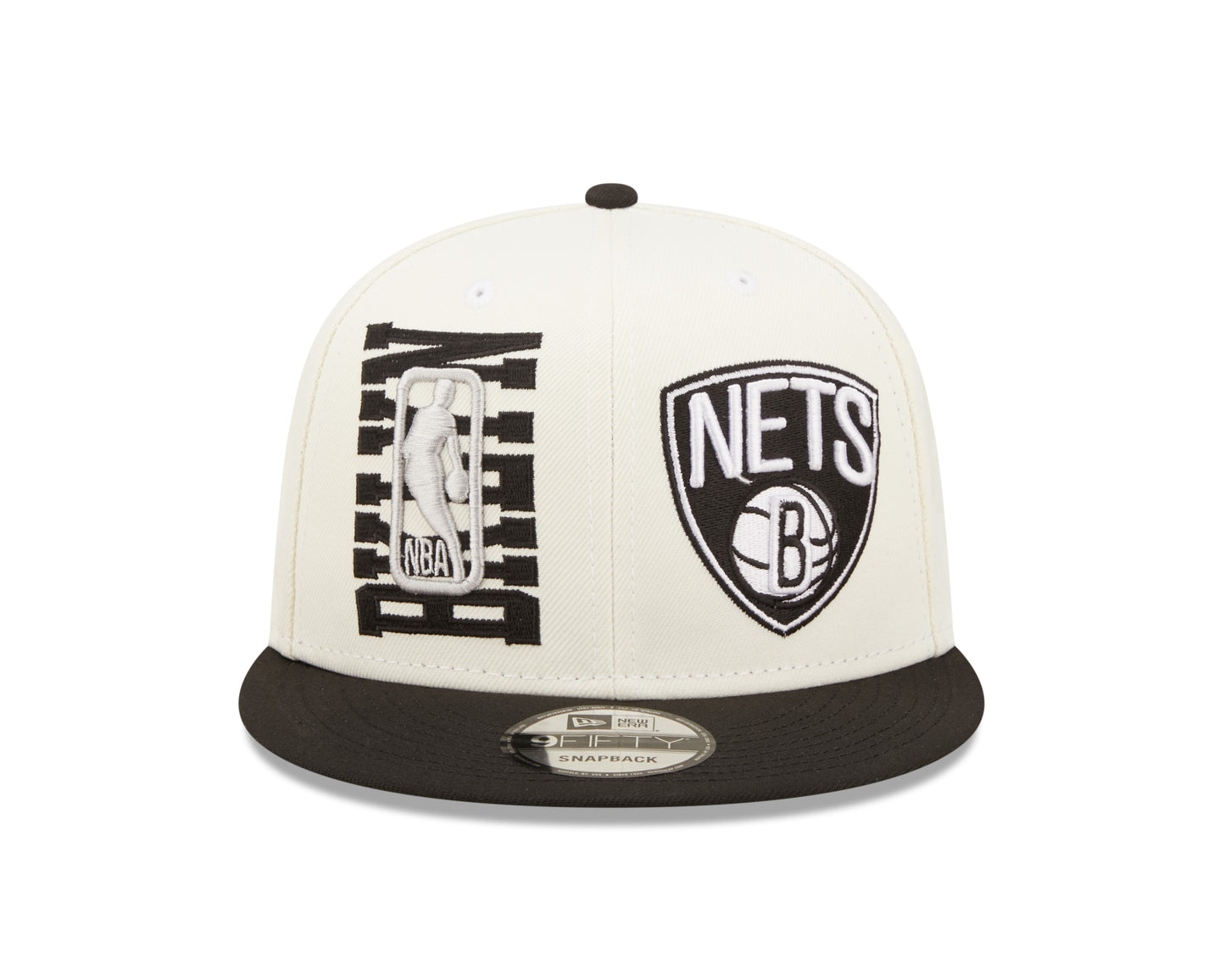 Brooklyn Nets New Era  NBA On Stage Draft 9fifty Snapback Hat- Cream
