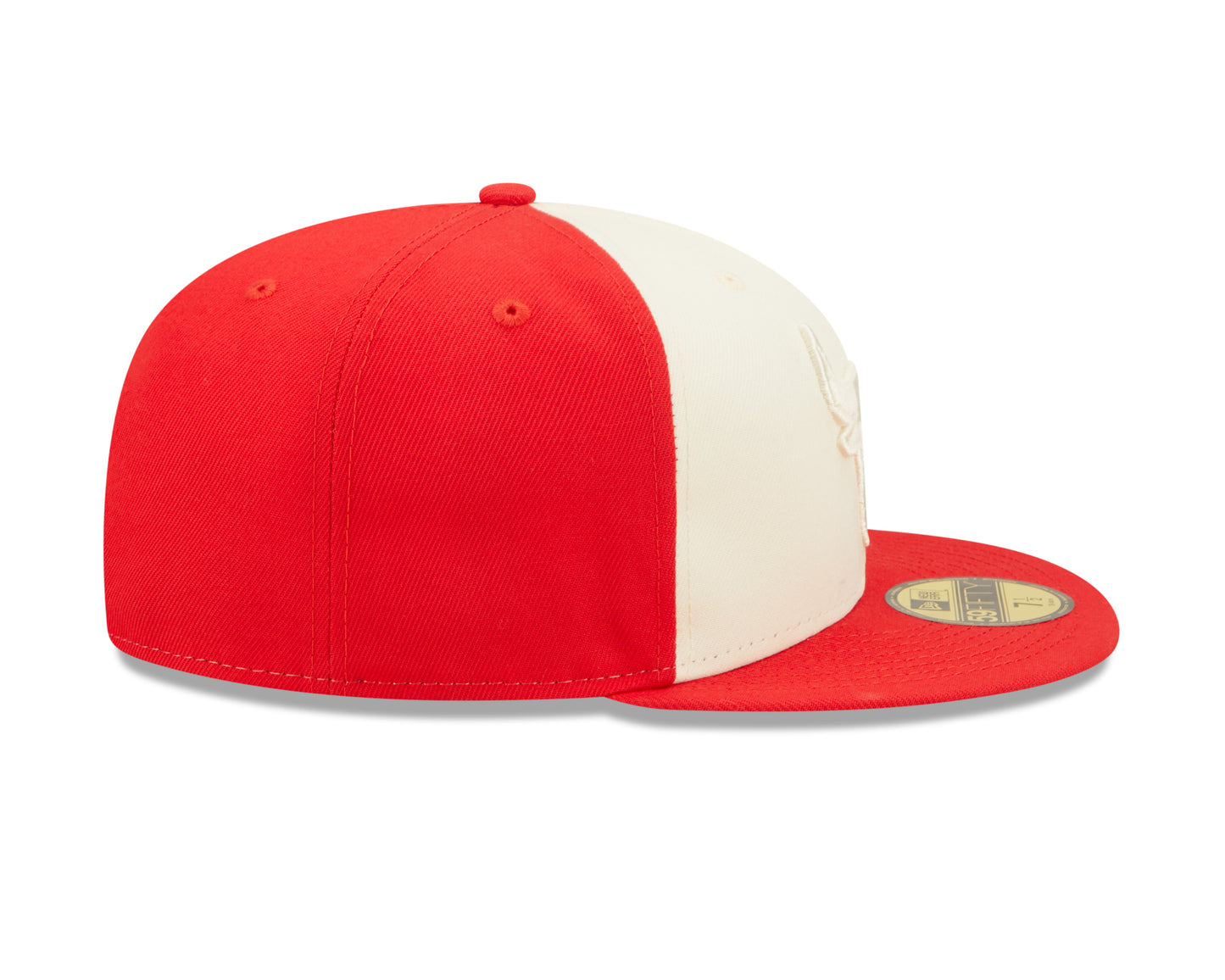 Chicago Bulls New Era Tonal 2 Tone Red/ Cream 59fifty Fitted Hat