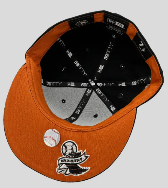 Baltimore Orioles New Era Camden Yards Side Patch 59FIFTY Fitted Hat