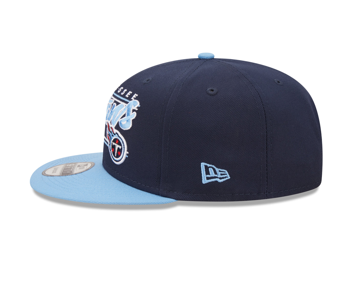 Tennessee Titans NFL New Era Team Script 9FIFTY Snapback Hat - Blue