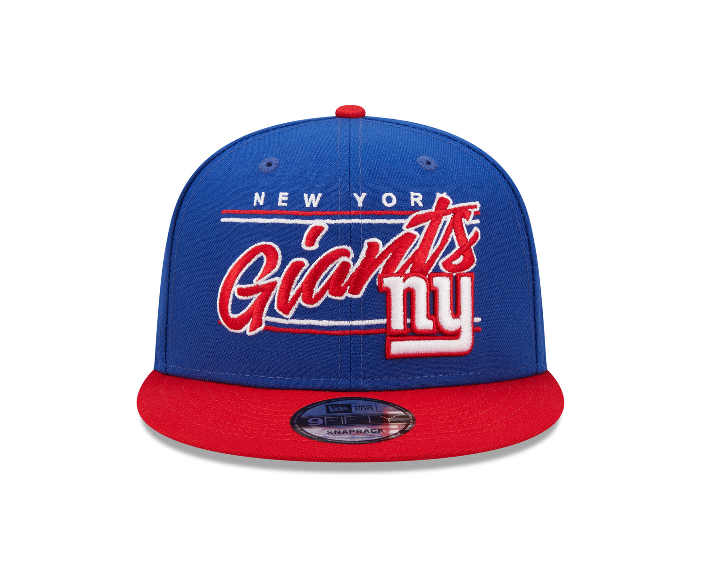 New York Giants NFL New Era Team Script 9FIFTY Snapback Hat - Blue