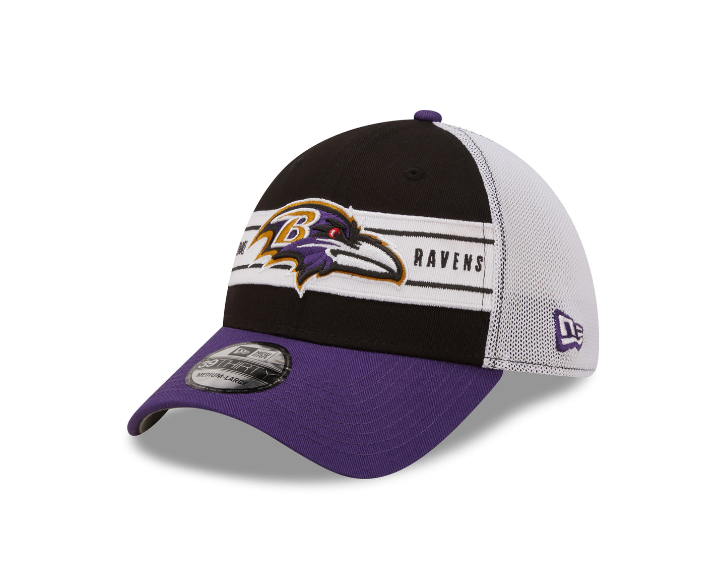 Baltimore Ravens Team Branded 39Thirty Mesh Hat