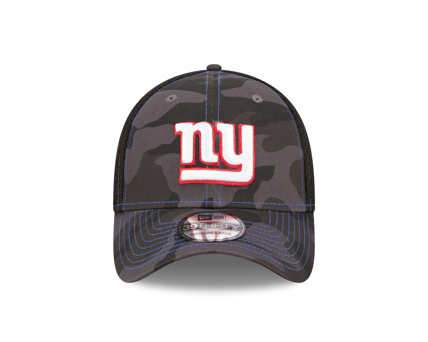 New York Giants New Era Neo Black Camo 39THIRTY Flex Hat