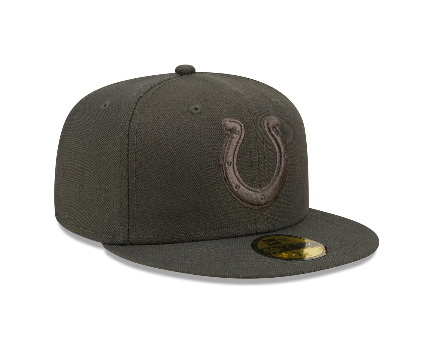 Indianapolis Colts New Era Slate Color Pack 59FIFTY Fitted Hat - Gray