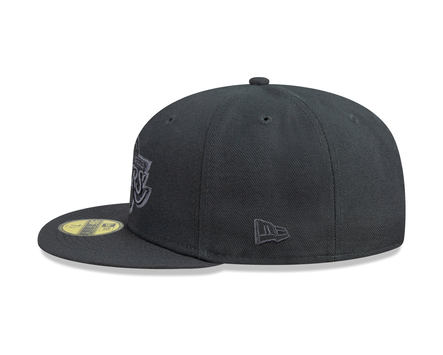 Los Angeles Lakers New Era Slate Color Pack 59FIFTY Fitted Hat- Gray