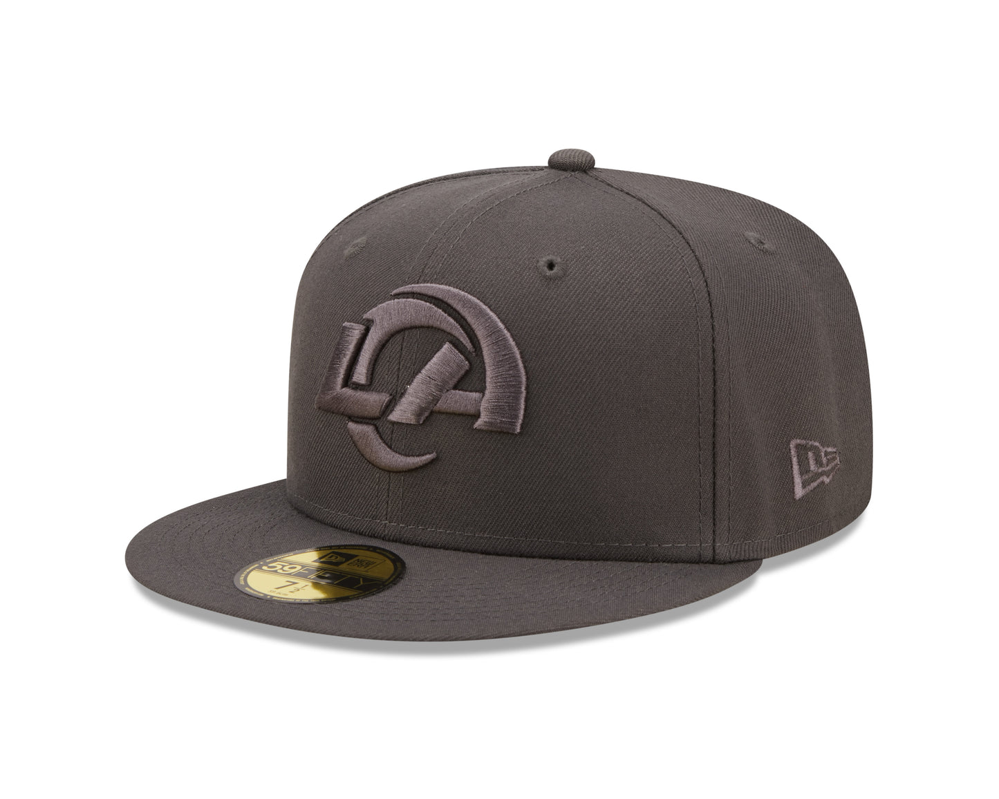 Los Angeles Rams New Era Slate Color Pack 59FIFTY Fitted Hat- Gray