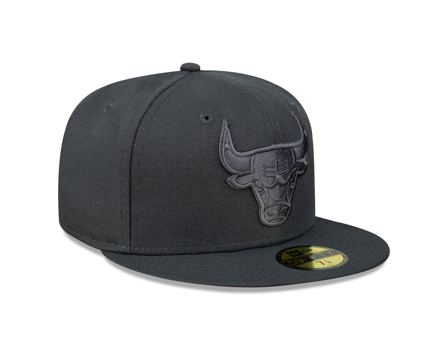 Chicago Bulls New Era Slate Color Pack 59FIFTY Fitted Hat- Gray