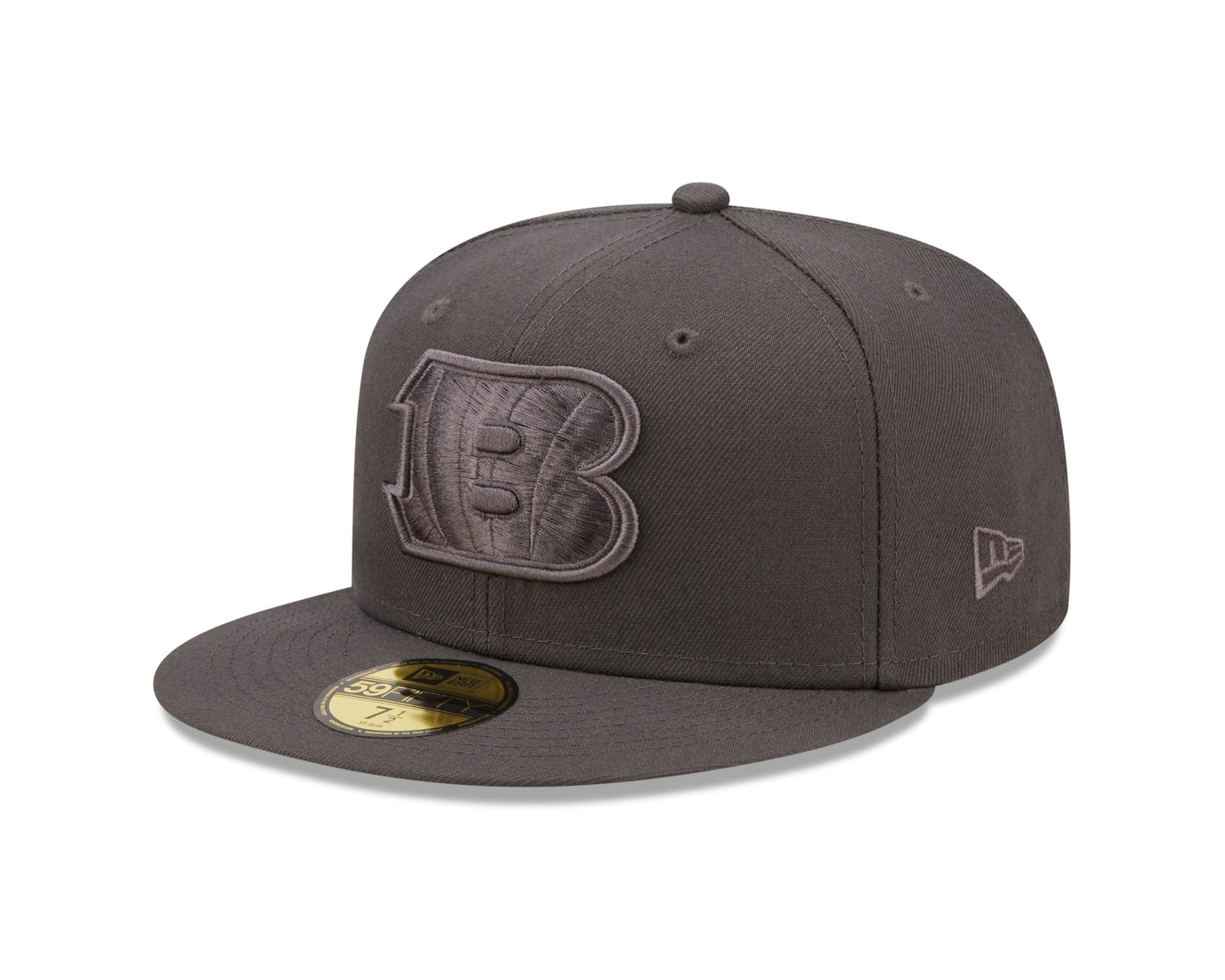 Cincinnati Bengals New Era Slate Color Pack 59FIFTY Fitted Hat- Gray