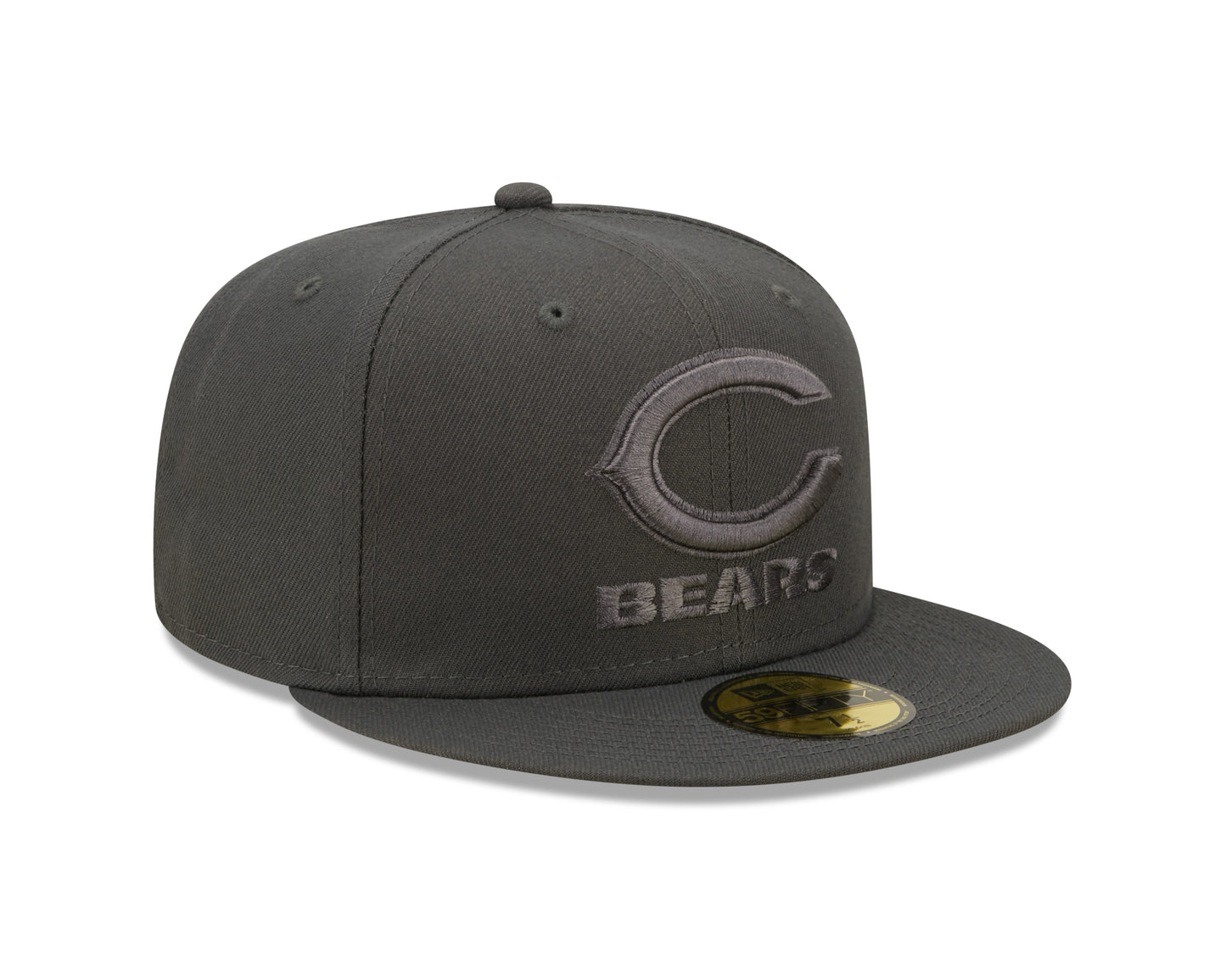 Chicago Bears New Era Slate Color Pack 59FIFTY Fitted Hat- Gray