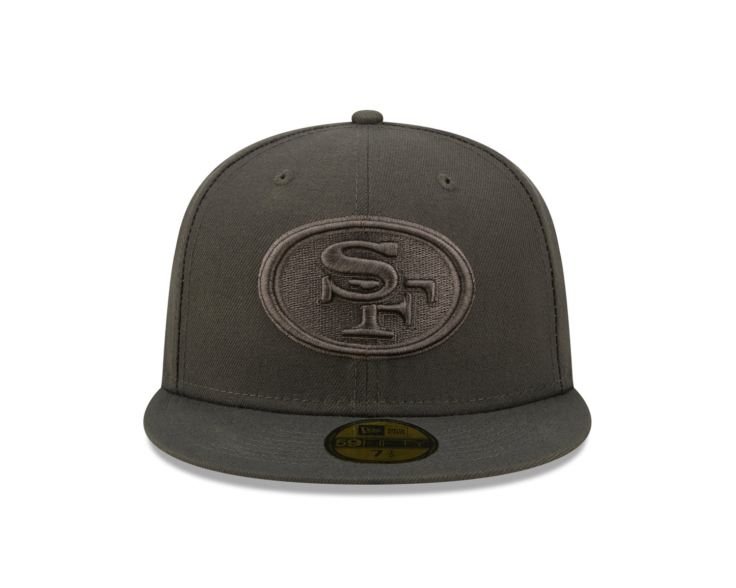 San Francisco 49ers New Era Slate Color Pack 59FIFTY Fitted Hat- Gray