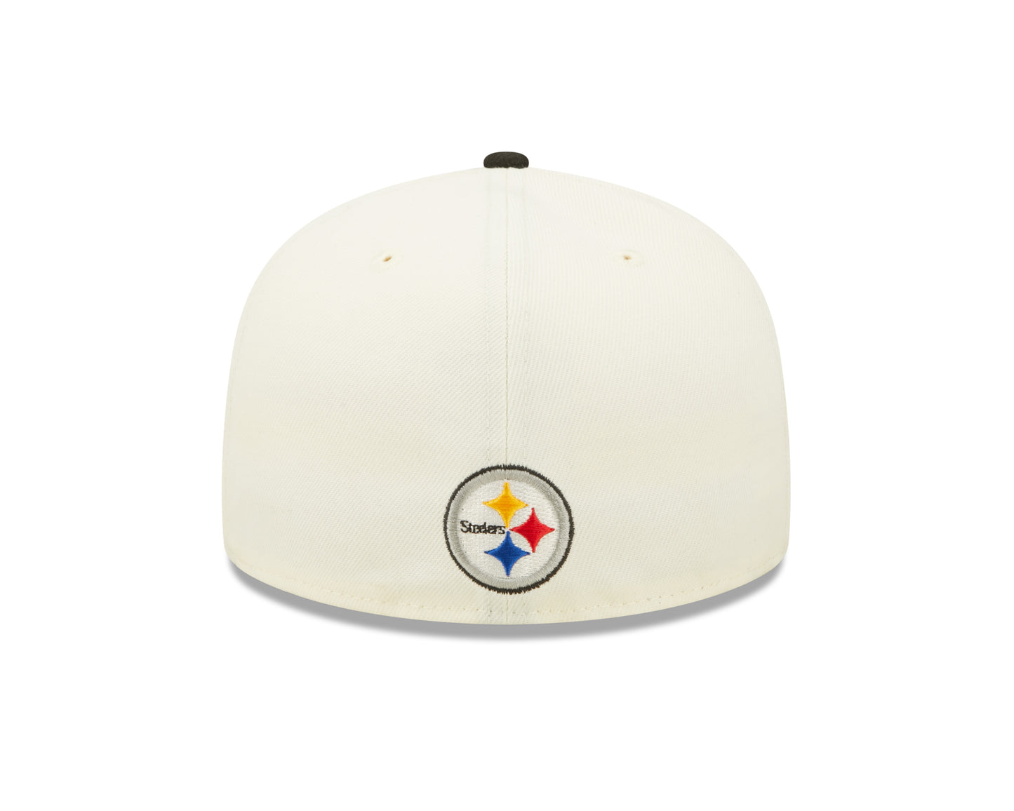 Pittsburgh Steelers New Era  NFL Sideline 59fifty Fitted Hat- Cream