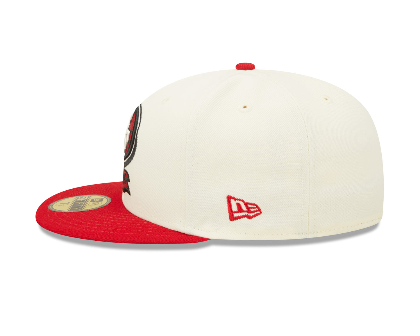 San Francisco 49ers New Era NFL Sideline 59fifty Fitted Hat- Cream