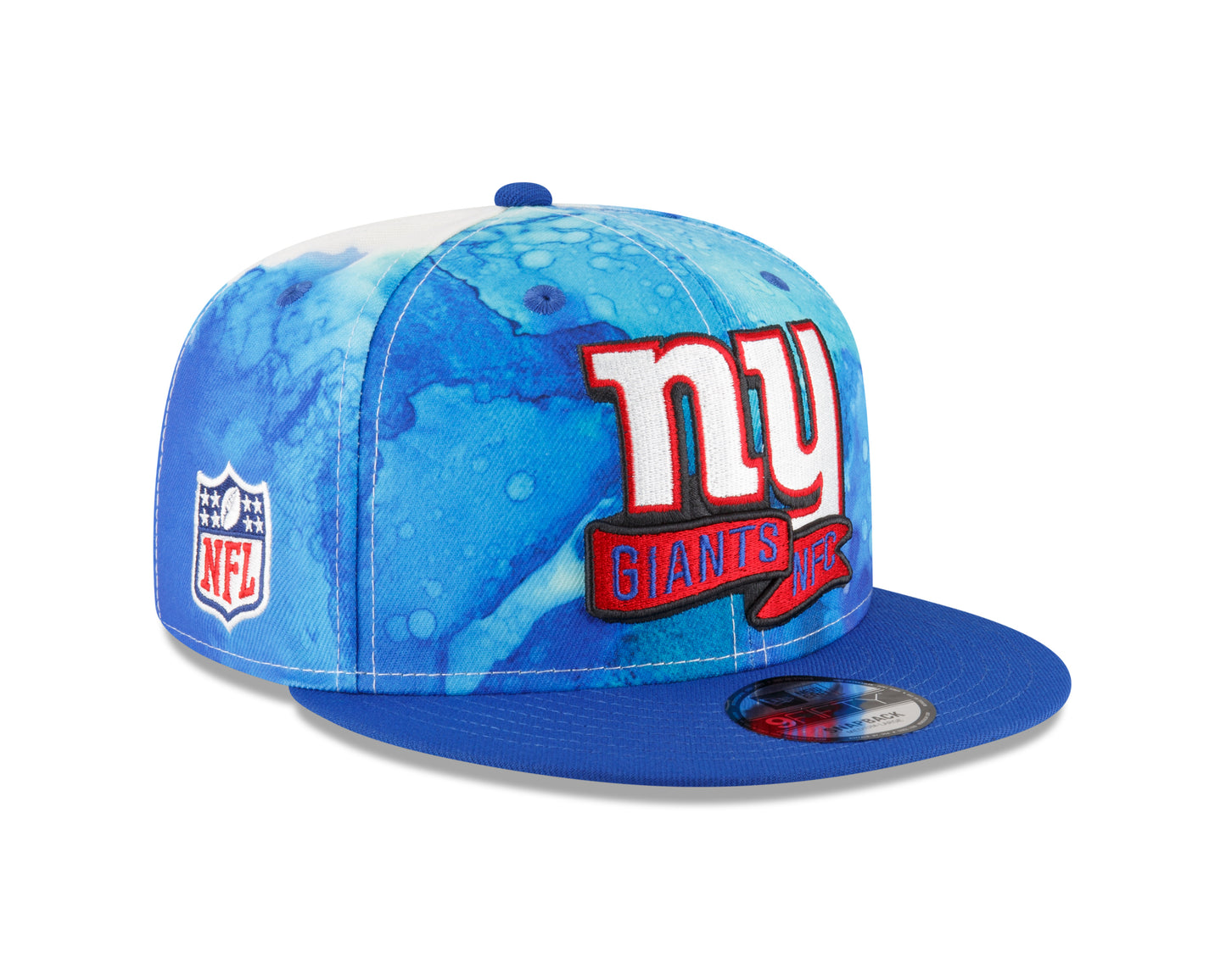 New York Giants Sideline Ink Team Color 9Fifty Snapback Hat