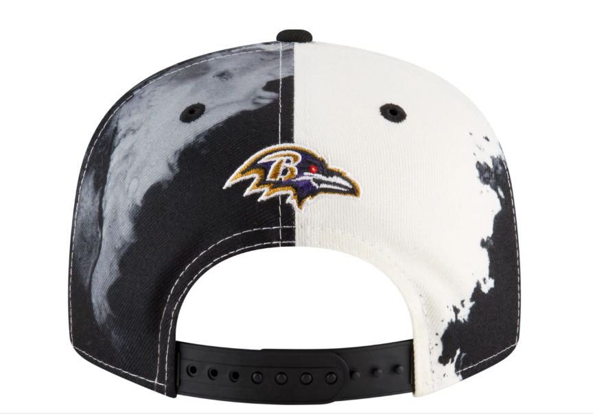 Baltimore Ravens Sideline Ink Team Color 9Fifty Snapback Hat