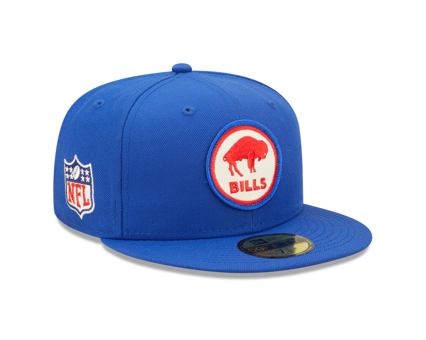 Buffalo Bills New Era Sideline 59FIFTY Historic Fitted Hat- Blue