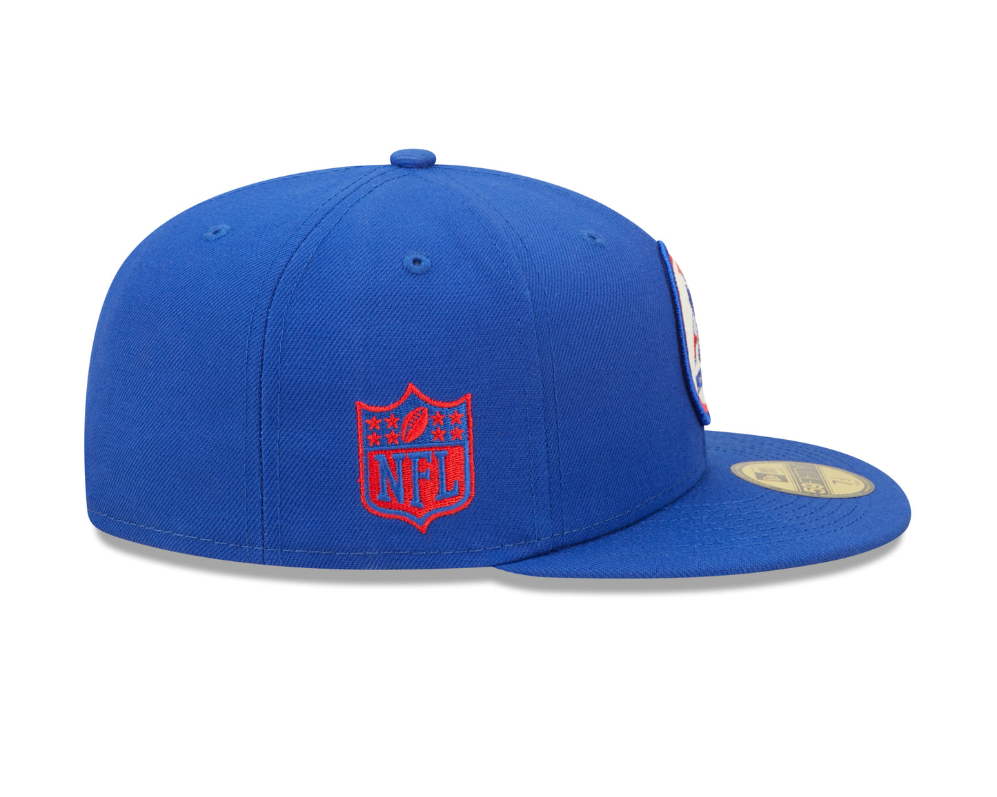 New England Patriots New Era Sideline 59FIFTY Historic Fitted Hat-Blue