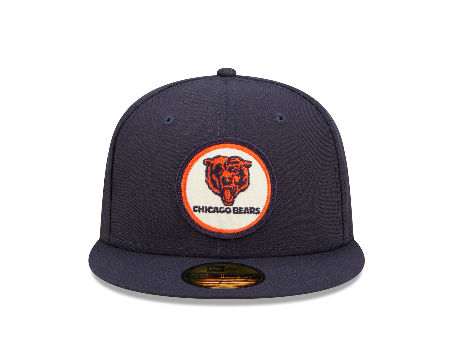 Chicago Bears New Era Sideline 59FIFTY Historic Fitted Hat- Blue