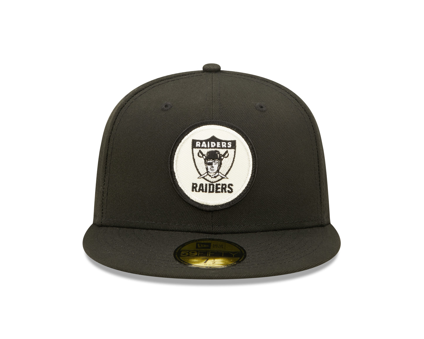 Las Vegas Raiders New Era Sideline 59FIFTY Historic Fitted Hat - Black