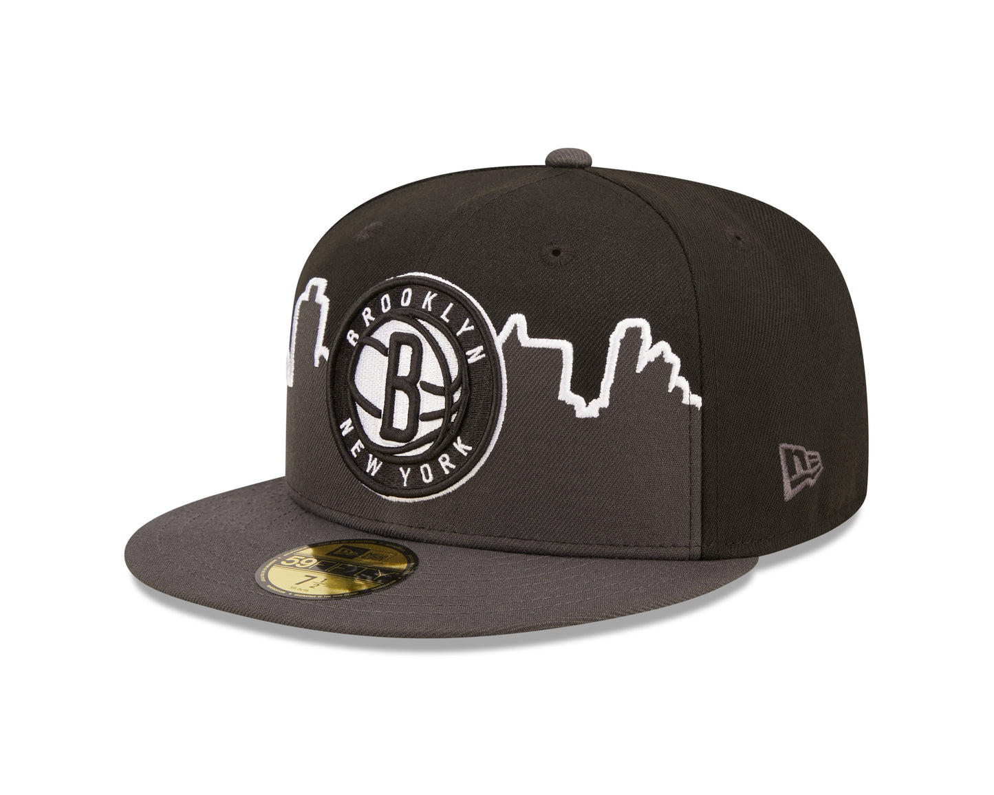 Brooklyn Nets New Era NBA Tip Off 59fifty Hat - Black