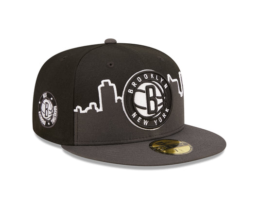Brooklyn Nets New Era NBA Tip Off 59fifty Hat - Black