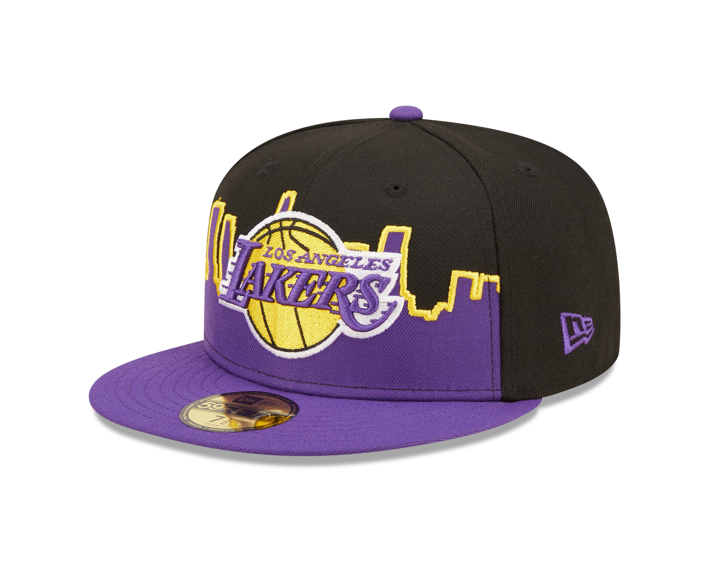 Los Angeles Lakers New Era NBA Tip Off 59fifty Hat - Black