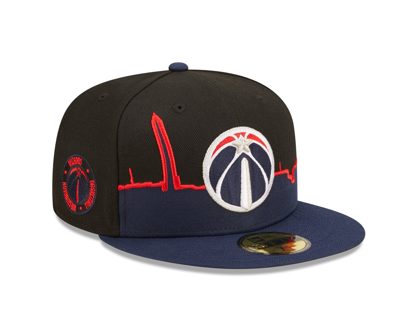 Washington Wizards New Era NBA Tip Off 59fifty Hat - Black
