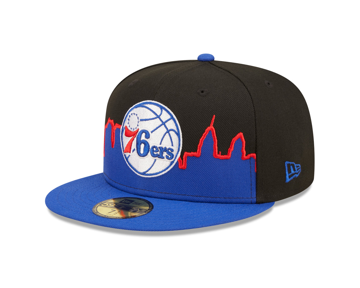 Philadelphia 76ers New Era NBA Tip Off 59fifty Hat - Black