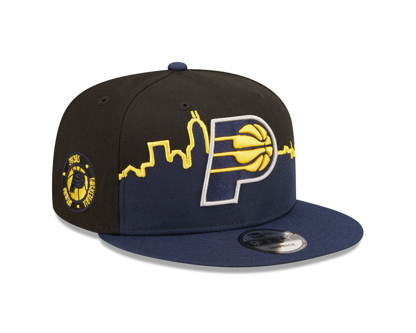 Indiana Pacers New Era Tip-Off 9FIFTY Snap Back Hat - Navy/Black