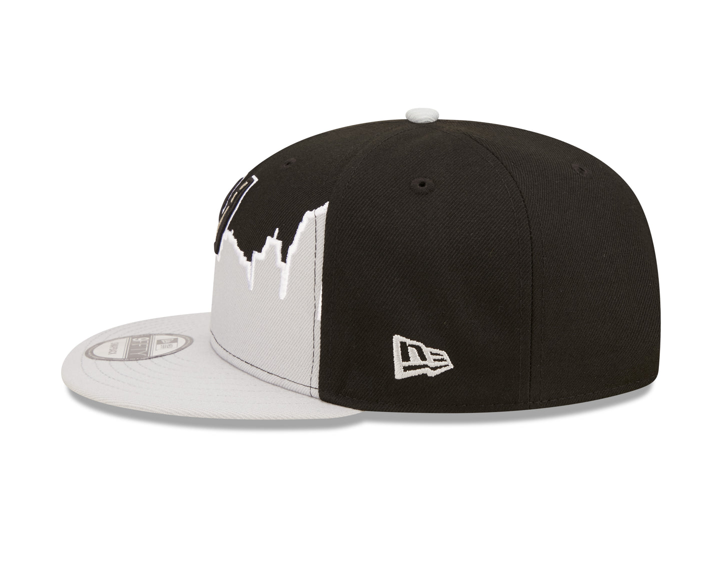 San Antonio Spurs New Era Tip-Off 9FIFTY Snap Back Hat - Gray/Black