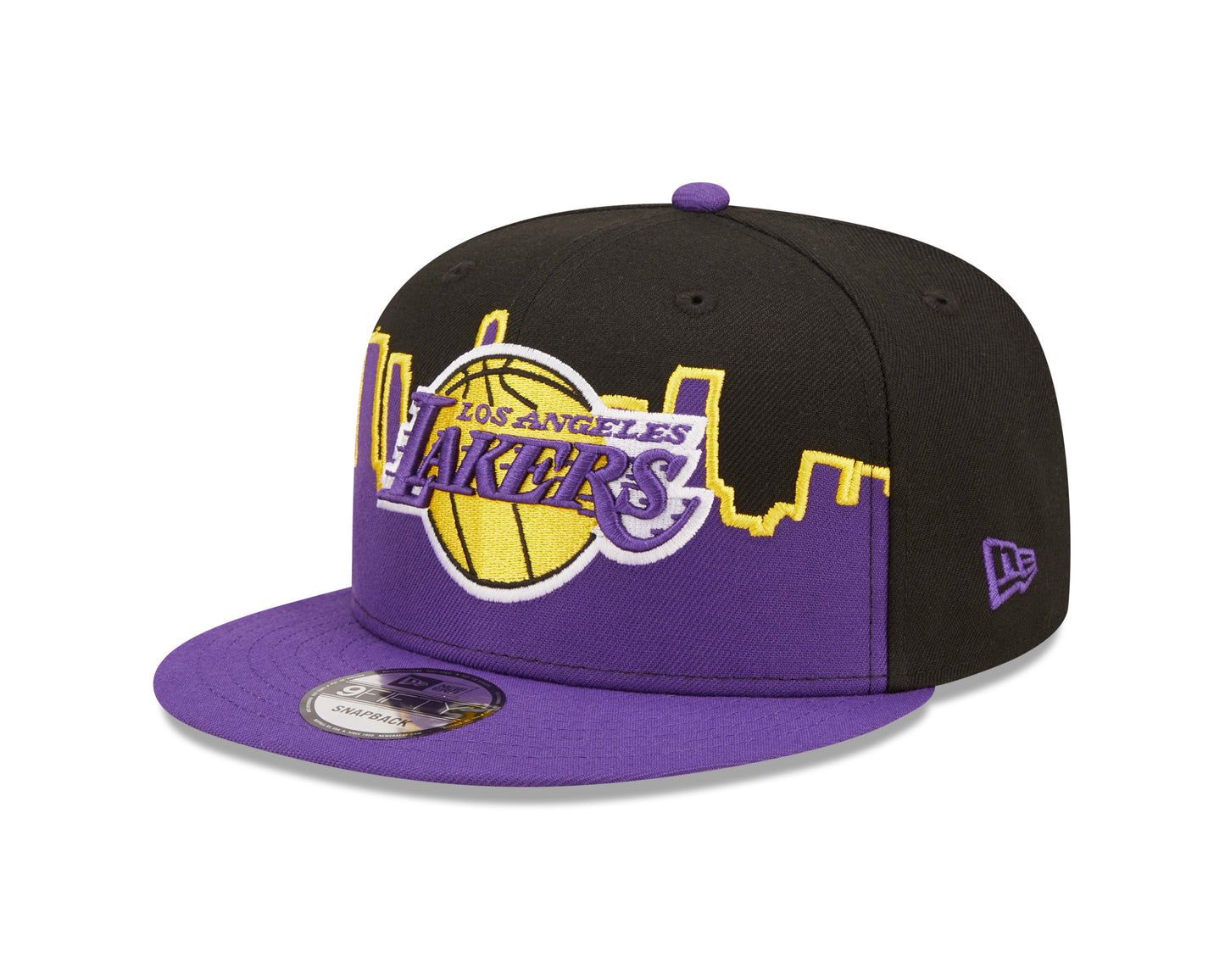 Los Angeles Lakers New Era Tip-Off 9FIFTY Snap Back Hat - Purple/Black